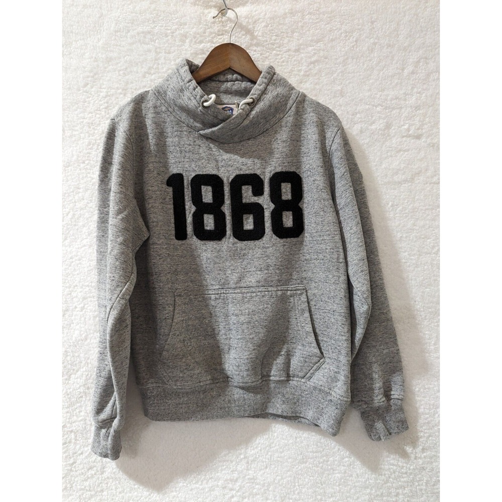 Gray Hoodie Long Sleeve With Pockets Reno 1868 FC ‎ Unisex S